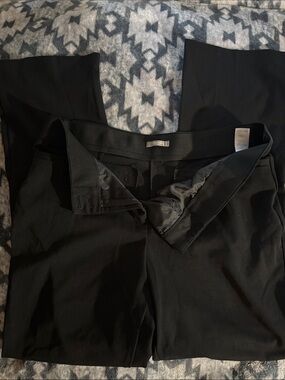 Maurices Black Straight-Leg Women's Dress Trousers